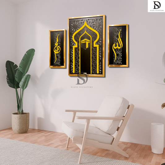 MINI MIHRAB BLACK GOLD