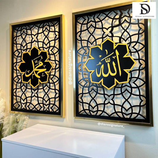 MEDINA FLORAL BLACK GOLD