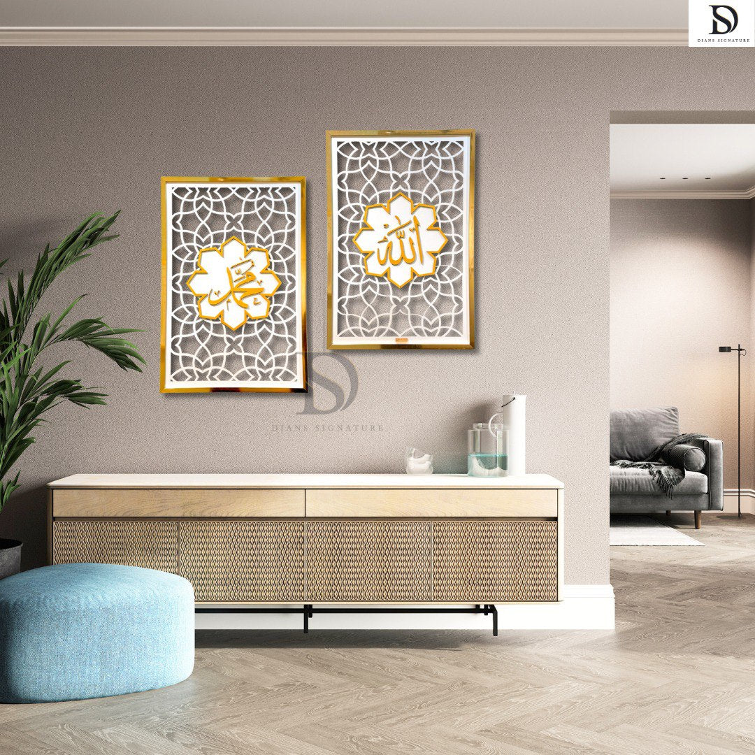MEDINA FLORAL WHITE GOLD